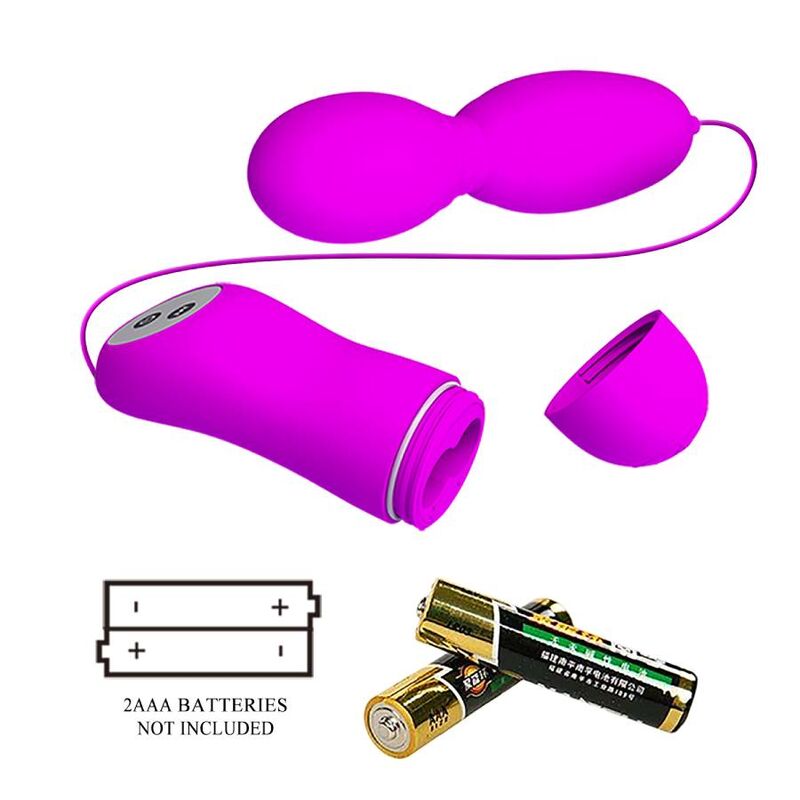 PRETTY LOVE VEGA ROTATION AND VIBRATION MASSAGER WITH 12 FUNCTIONS FUCHSIA