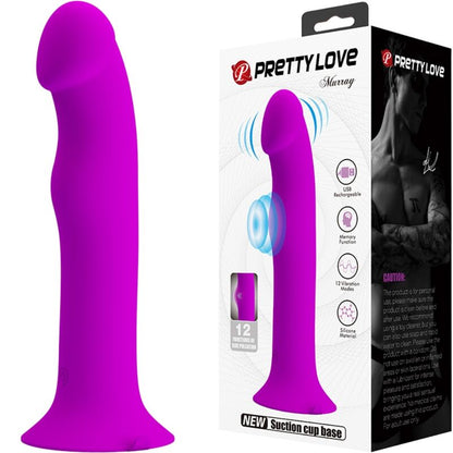 PRETTY LOVE MURRAY VIBRATOR AND STIMULATOR PURPLE