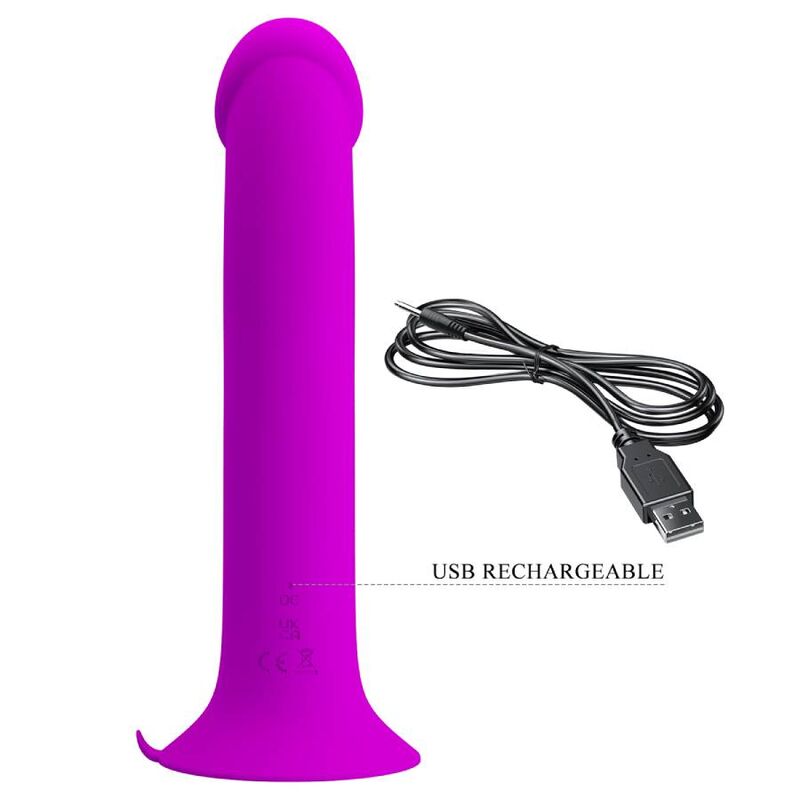 PRETTY LOVE MURRAY VIBRATOR AND STIMULATOR PURPLE