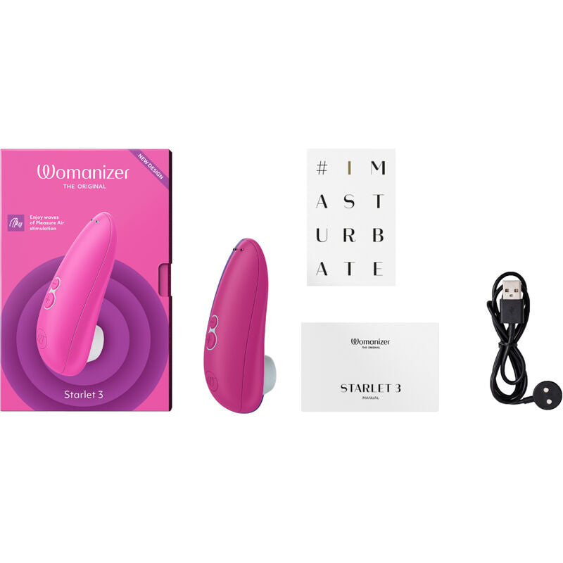 WOMANIZER STARLET 3 ESTIMULADOR CLITORIAL ROSA