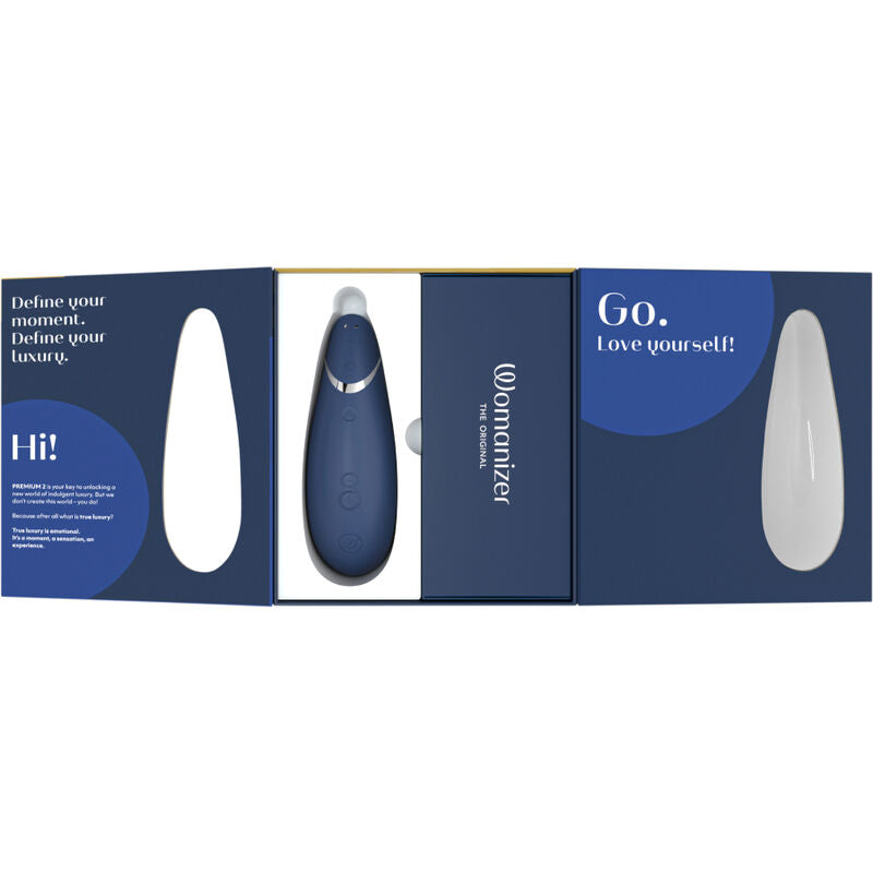 WOMANIZER PREMIUM 2 ESTIMULADOR CLITORIAL BLUEBERRY