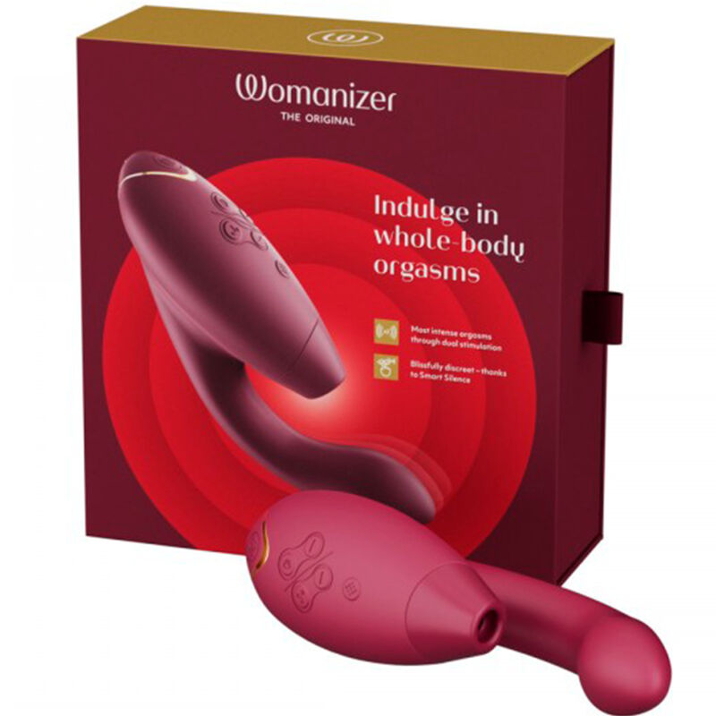 WOMANIZER DUO 2 ESTIMULADOR BORDEAUX