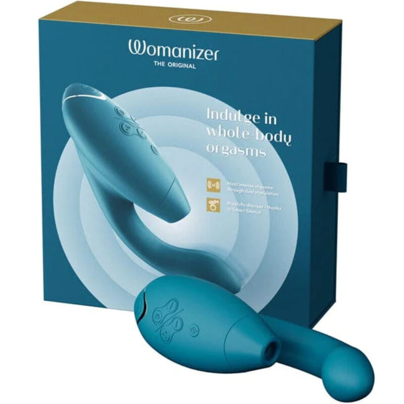 WOMANIZER DUO 2 ESTIMULADOR BLUE PETROL