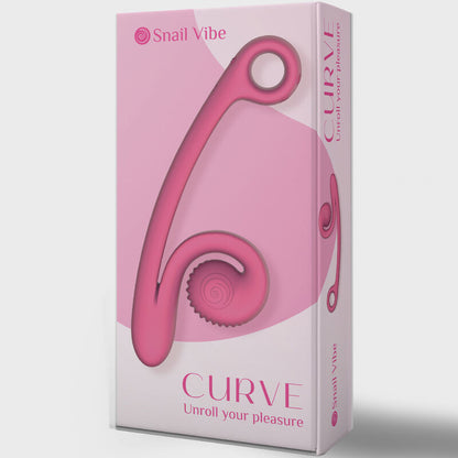 SNAIL VIBE CURVE VIBRADOR ROSA