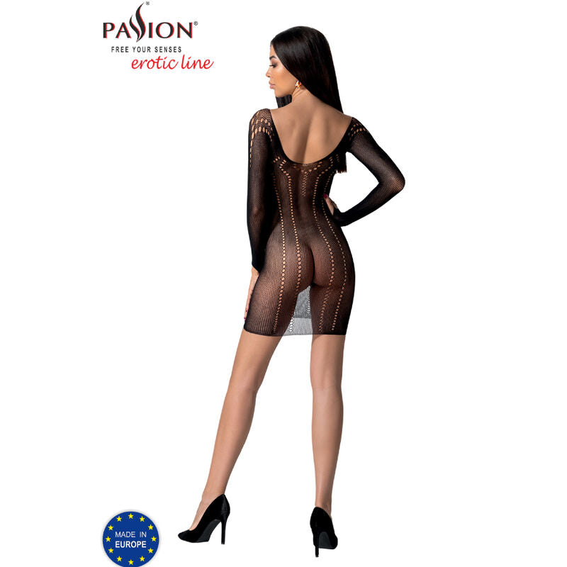 PASSION BS101 BODYSTOCKING NEGRO TALLA UNICA