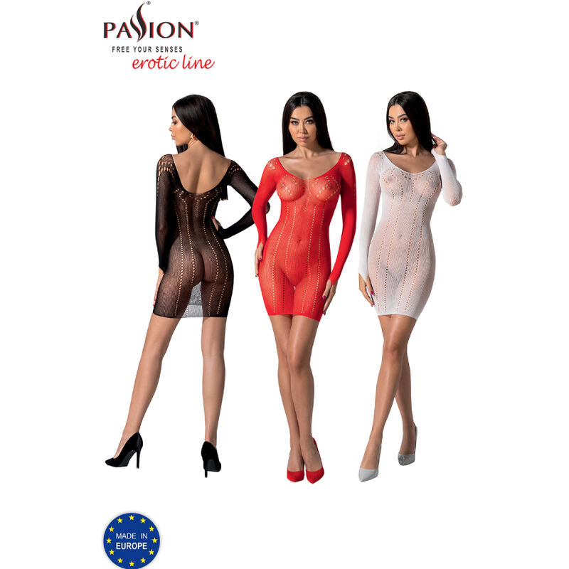 PASSION BS101 BODYSTOCKING NEGRO TALLA UNICA