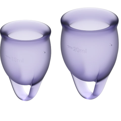 SATISFYER SINTA SE CONFIANTE MENSTRUAL CUP ROXO 15 20ML