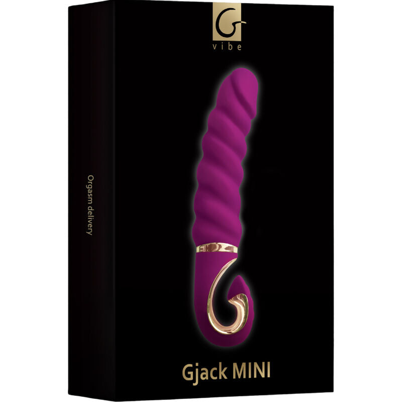 GVIBE GJACK MINI VIBRADOR DE SILICONE FRAMBOESA DOCE