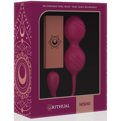 RITHUAL NISHA BOLAS KEGEL RECARGABLES VIBRADORAS ORQUIDEA