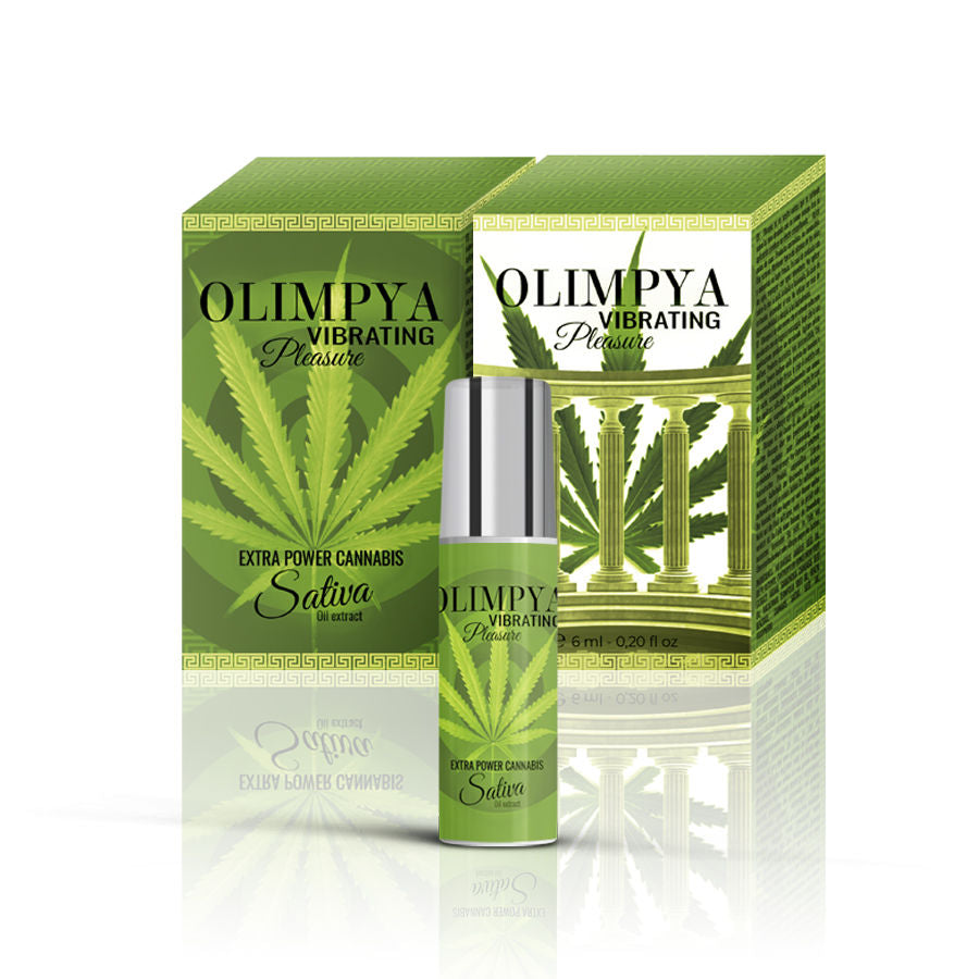 OLIMPYA VIBRATING PLEASURE EXTRA SATIVA CANNABIS