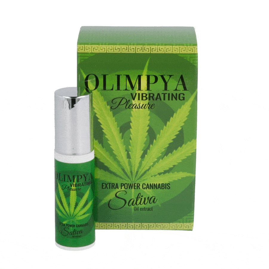 OLIMPYA VIBRATING PLEASURE EXTRA SATIVA CANNABIS