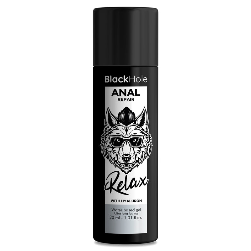 BLACK HOLE REPARO ANAL RELAX a BASE DE aGUA COM HIALURON 30 ML