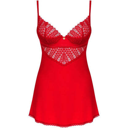 OBSESSIVE INGRIDIA CHEMISE TANGA ROJO XS S