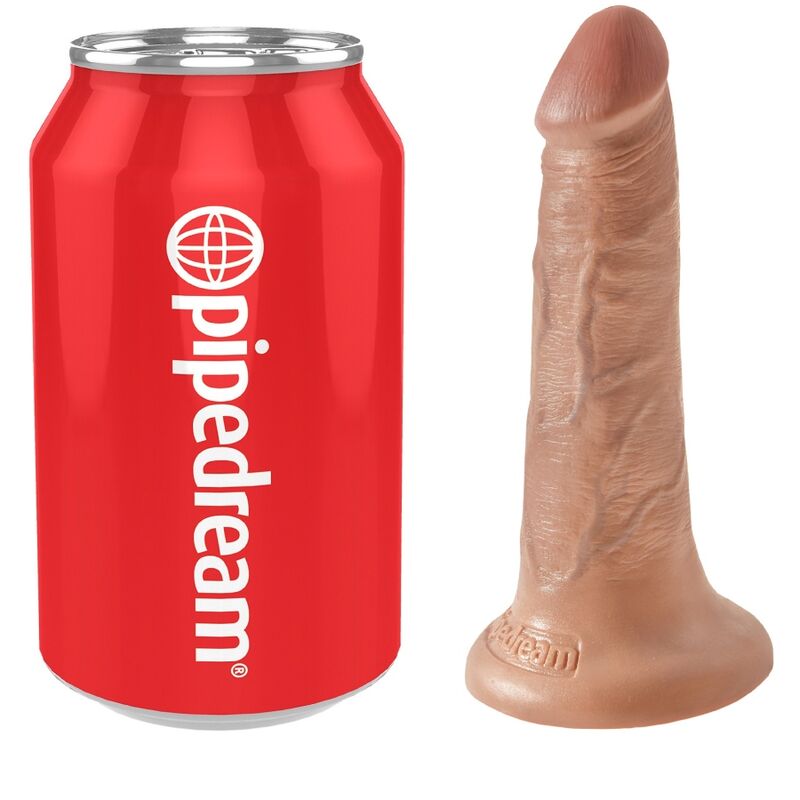 KING COCK PeNIS REALiSTICO 12 CM CARAMELO