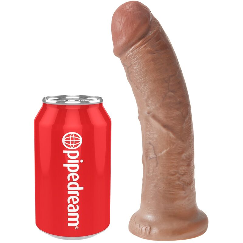 KING COCK PeNIS REALiSTICO 195 CM CARAMELO