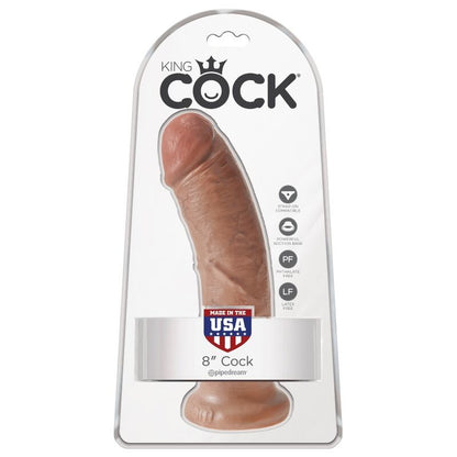 KING COCK PeNIS REALiSTICO 195 CM CARAMELO