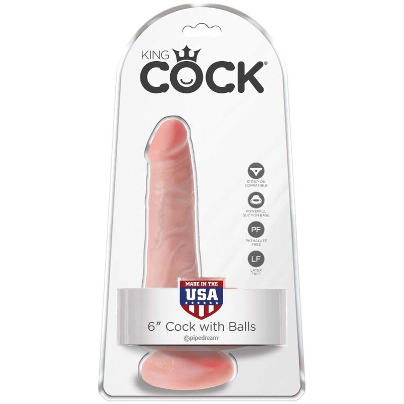 KING COCK PeNIS REALiSTICO COM BOLAS 135 CM LEVE