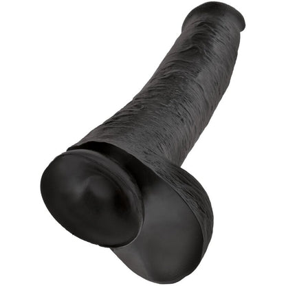 KING COCK PeNIS REALiSTICO COM BOLAS 342 CM PRETO