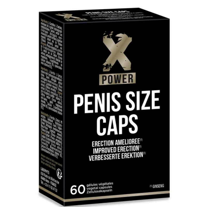 CAPAS DE TAMANHO XPOWER PENIS PARA EREyoES MELHORADAS 60 CAP