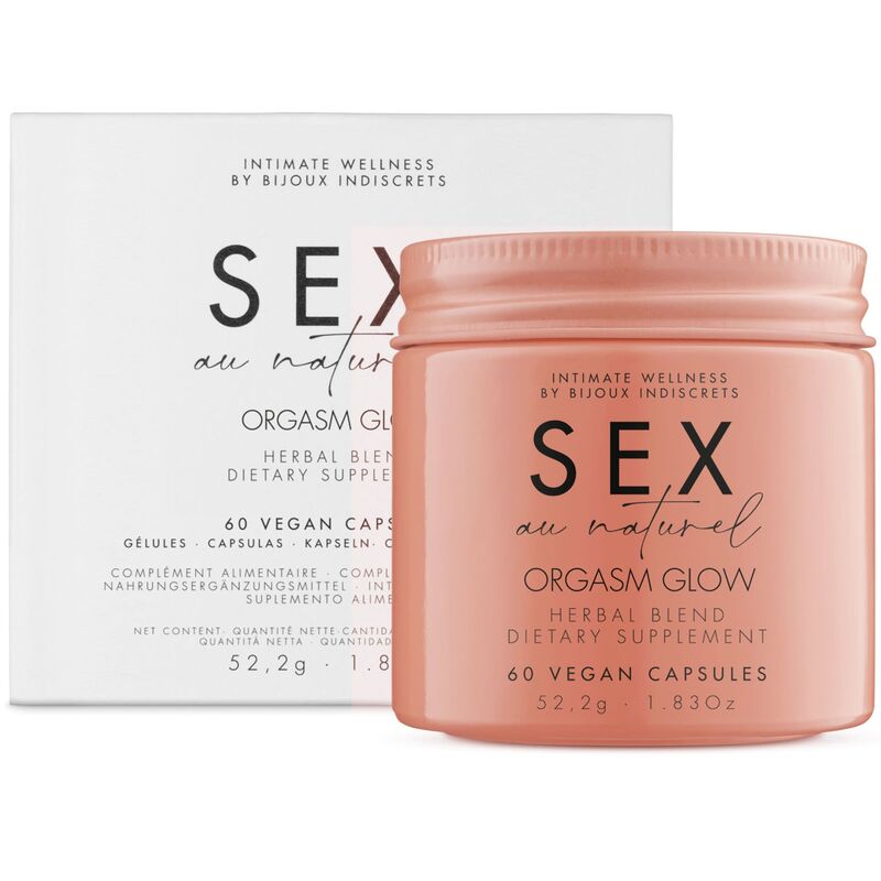 BIJOUX SUPLEMENTO ALIMENTAR ORGASM GLOW 60 COMPRIMIDOS