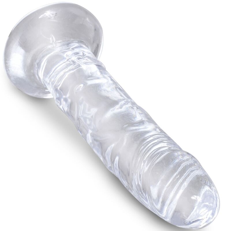 KING COCK CLEAR PeNIS REALISTA 155 CM TRANSPARENTE