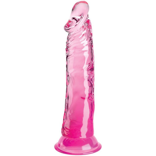 KING COCK CLEAR PeNIS REALISTA 197 CM ROSA