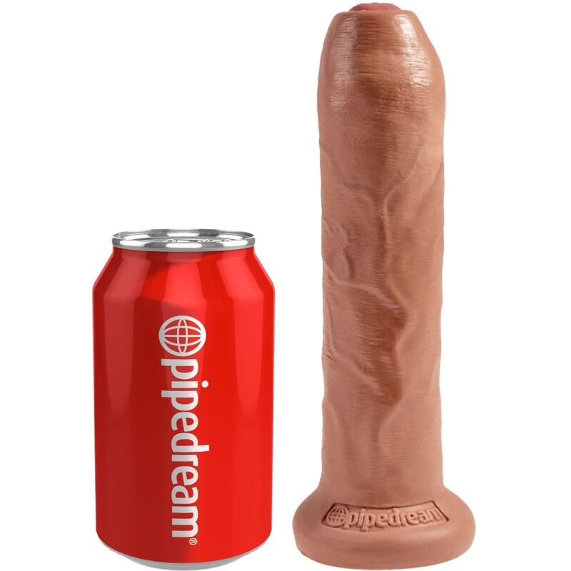 KING COCK PeNIS REALiSTICO SEM CORTES 178 CM CARAMELO