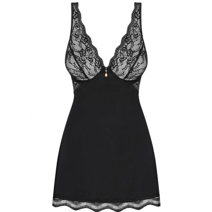 OBSESSIVE LUVAE BABYDOLL E TANGA PRETO XS S