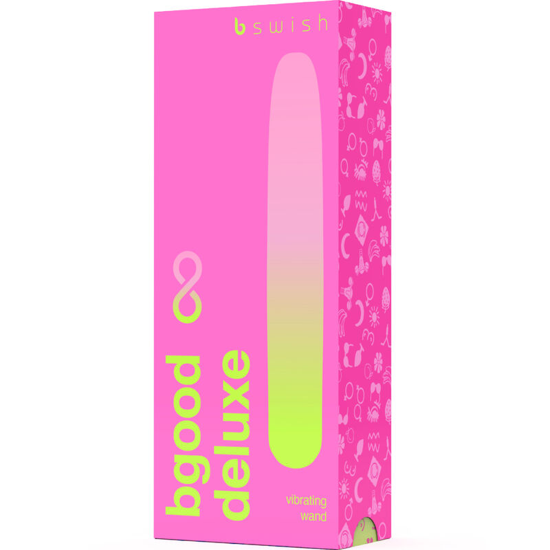 B SWISH BGOOD INFINITE DELUXE VIBRADOR RECARGABLE SILICONA ROSA