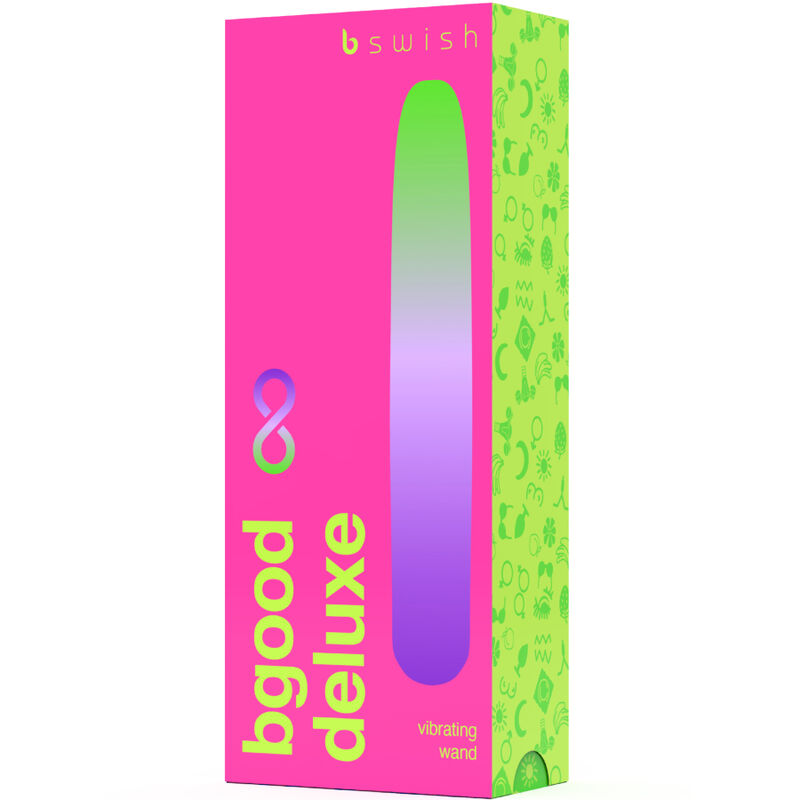 B SWISH BGOOD INFINITE DELUXE VIBRADOR RECARGABLE SILICONA AZUL