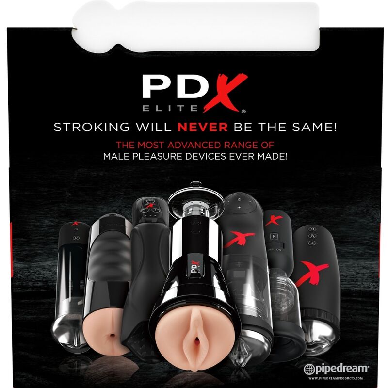 PDX ELITE SET MASTURBADOR STROKER 12 UNIDADES 6X VAGINA 3X aNUS 3X BOCA