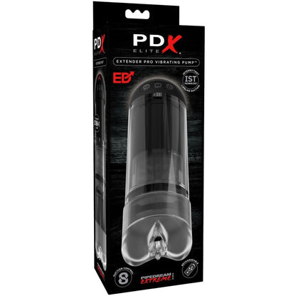 PDX ELITE STROKER EXTENDER PRO VIBRADOR MASTURBADOR