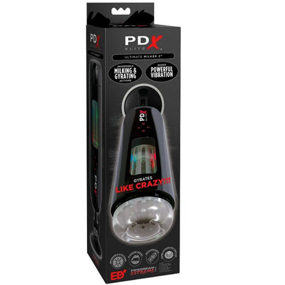 PDX ELITE STROKER ULTIMATE MILKER 2 MASTURBADOR E VIBRADOR ROTATIVO