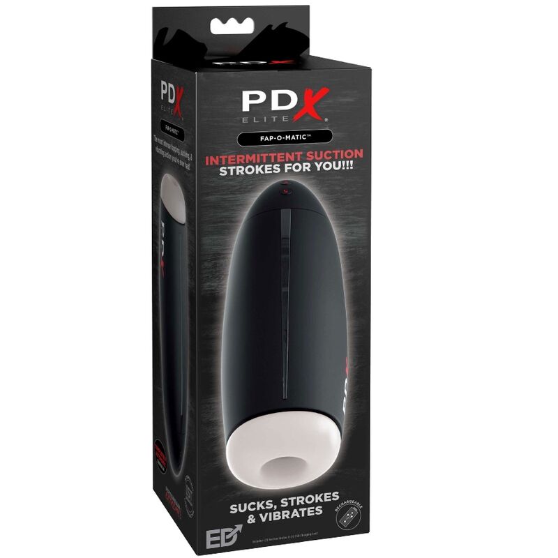 PDX ELITE STROKER FAP O MATIC SUCyaO E VIBRADOR MASTURBADOR