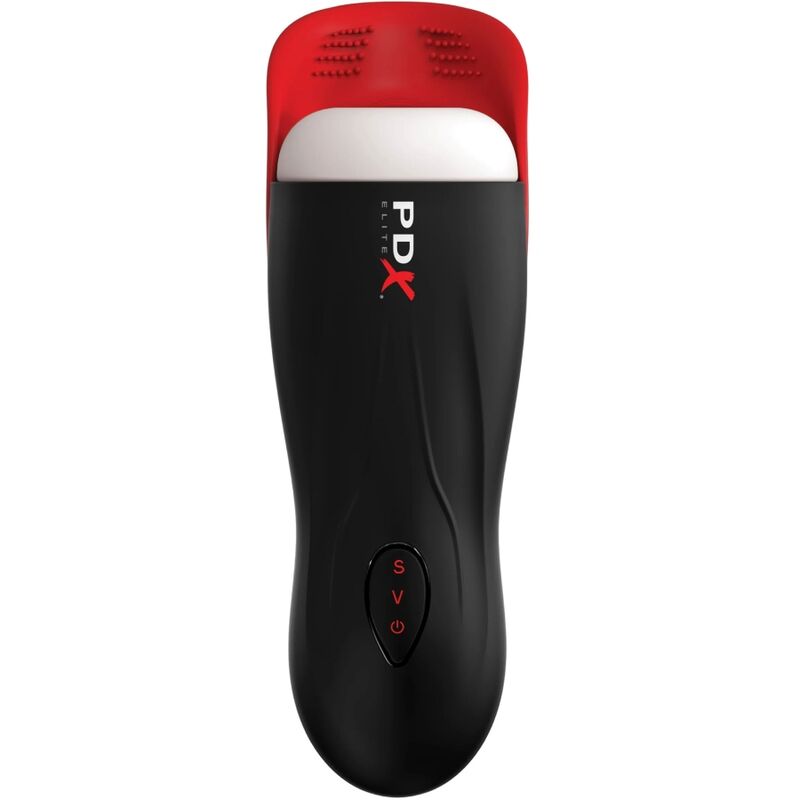 PDX ELITE MASTURBADOR FAP O MATIC PRO STROKER COM BASE DE TESTiCULOS