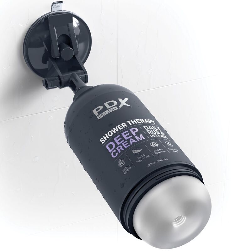 PDX PLUS MASTURBADOR STROKER DE DESIGN DISCRETO COM FRASCOS DE SHAMPOO DE CREME PROFUNDO