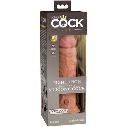 KING COCK ELITE DILDO DE SILICONE REALISTA 203 CM CANDY