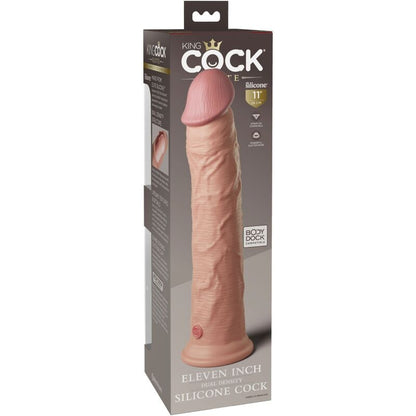 KING COCK ELITE DILDO SILICONE REALISTA 28 CM