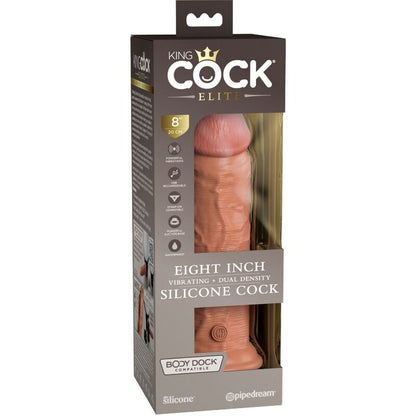 KING COCK ELITE VIBRADOR REALiSTICO E DILDO DE SILICONE 203 CM CANDY