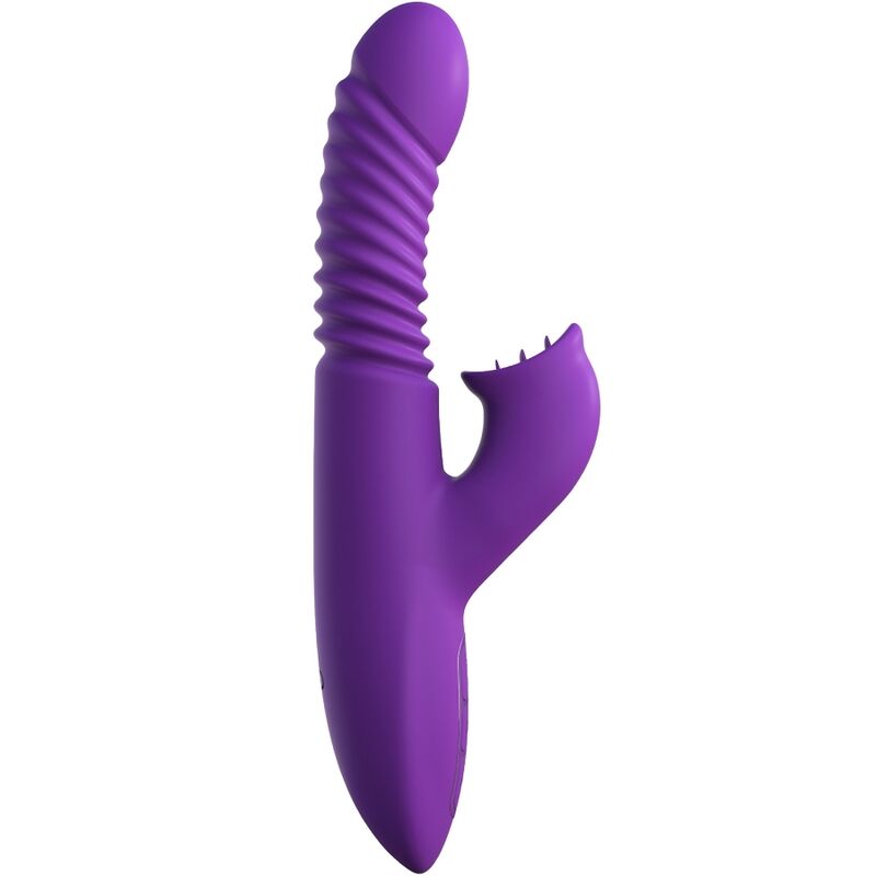 FANTASY FOR HER ESTIMULADOR DE CLIToRIS COM OSCILAyaO DE CALOR E FUNyaO DE VIBRAyaO VIOLETA