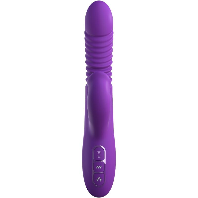 FANTASY FOR HER ESTIMULADOR DE CLIToRIS COM OSCILAyaO DE CALOR E FUNyaO DE VIBRAyaO VIOLETA