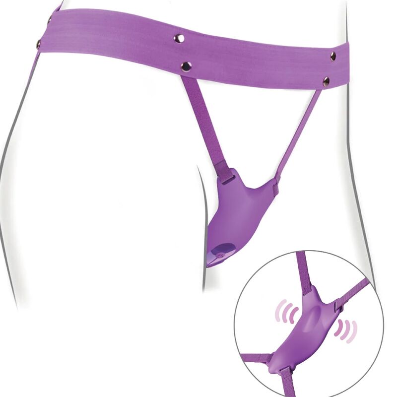 FANTASY FOR HER ARNeS DE BORBOLETA VIBRANTE CONTROLE REMOTO RECARREGaVEL E VIOLETA