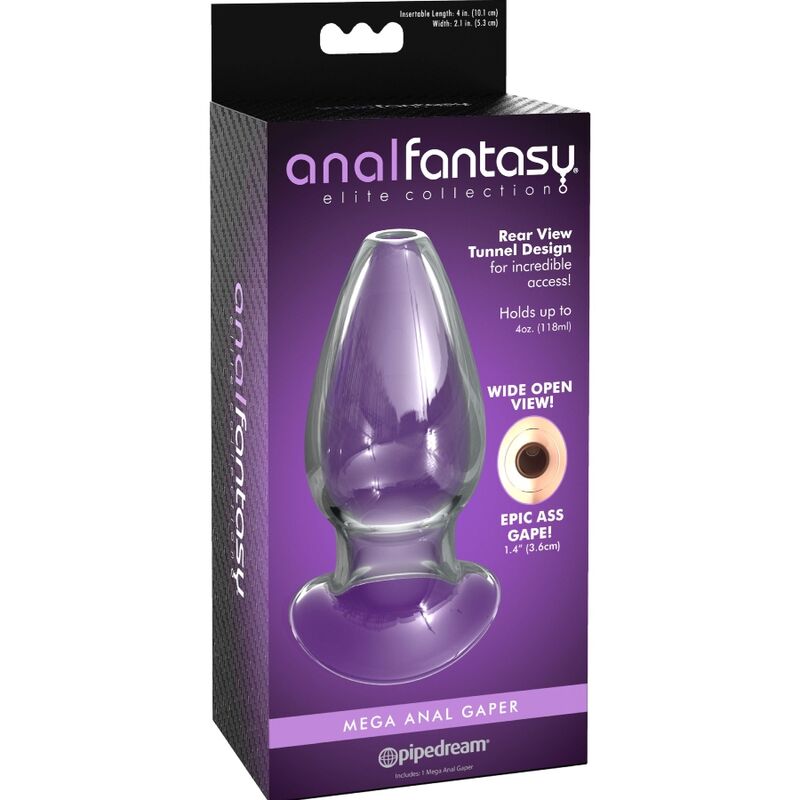 COLEyaO ANAL FANTASY ELITE DILATOR DE CRISTAL ANAL GAPER TAMANHO L