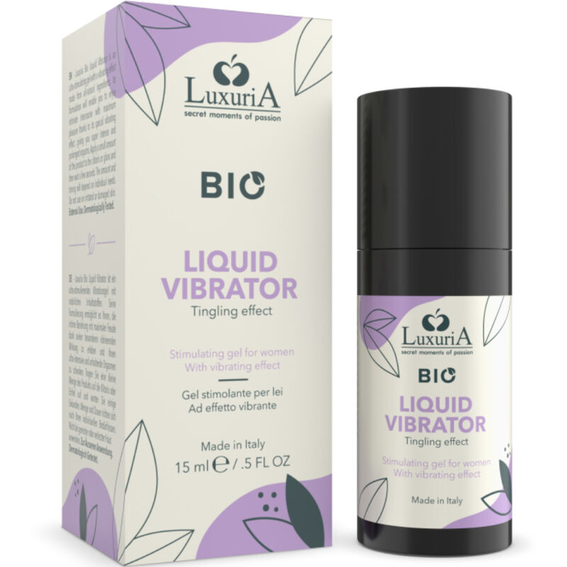 INTIMATELINE LUXURIA GEL BIO ESTIMULANTE PARA SEU EFEITO VIBRANTE 15 ML