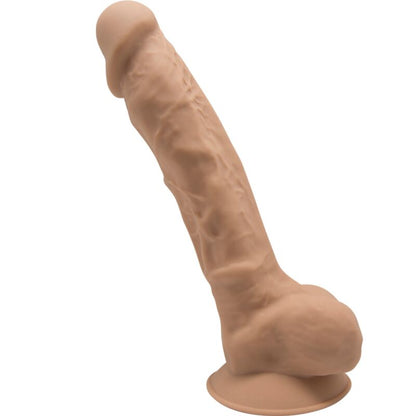 SILEXD MODELO 1 PeNIS REALiSTICO PREMIUM SILEXPAN SILICONE CARAMELO 23 CM