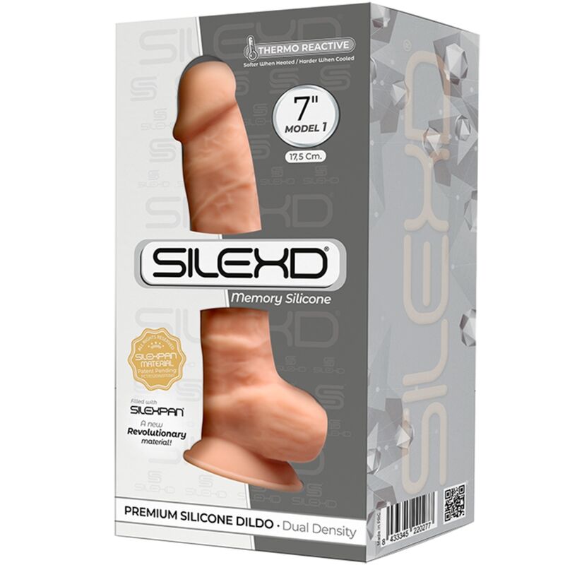 SILEXD MODELO 1 PeNIS REALiSTICO PREMIUM SILEXPAN SILICONE 175 CM