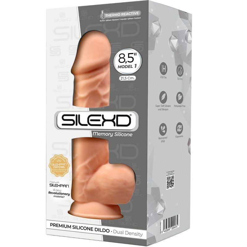 SILEXD MODELO 1 PeNIS REALiSTICO PREMIUM SILEXPAN SILICONE 215 CM