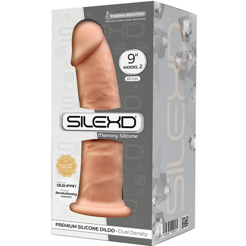 SILEXD MODELO 2 PeNIS REALiSTICO PREMIUM SILEXPAN SILICONE 23 CM