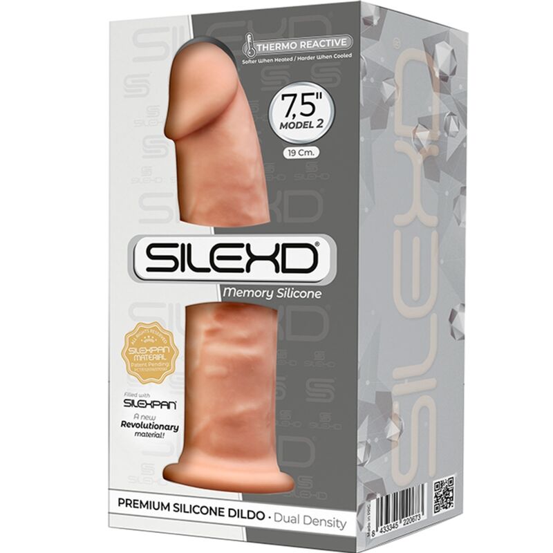 SILEXD MODELO 2 PeNIS REALiSTICO PREMIUM SILEXPAN SILICONE 19 CM