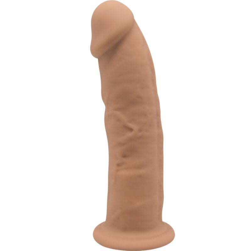 SILEXD MODELO 2 PeNIS REALiSTICO PREMIUM SILEXPAN SILICONE CARAMELO 15 CM